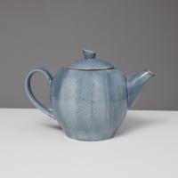 Чайник заварочный VITAL, фарфор, синий, 1,2л